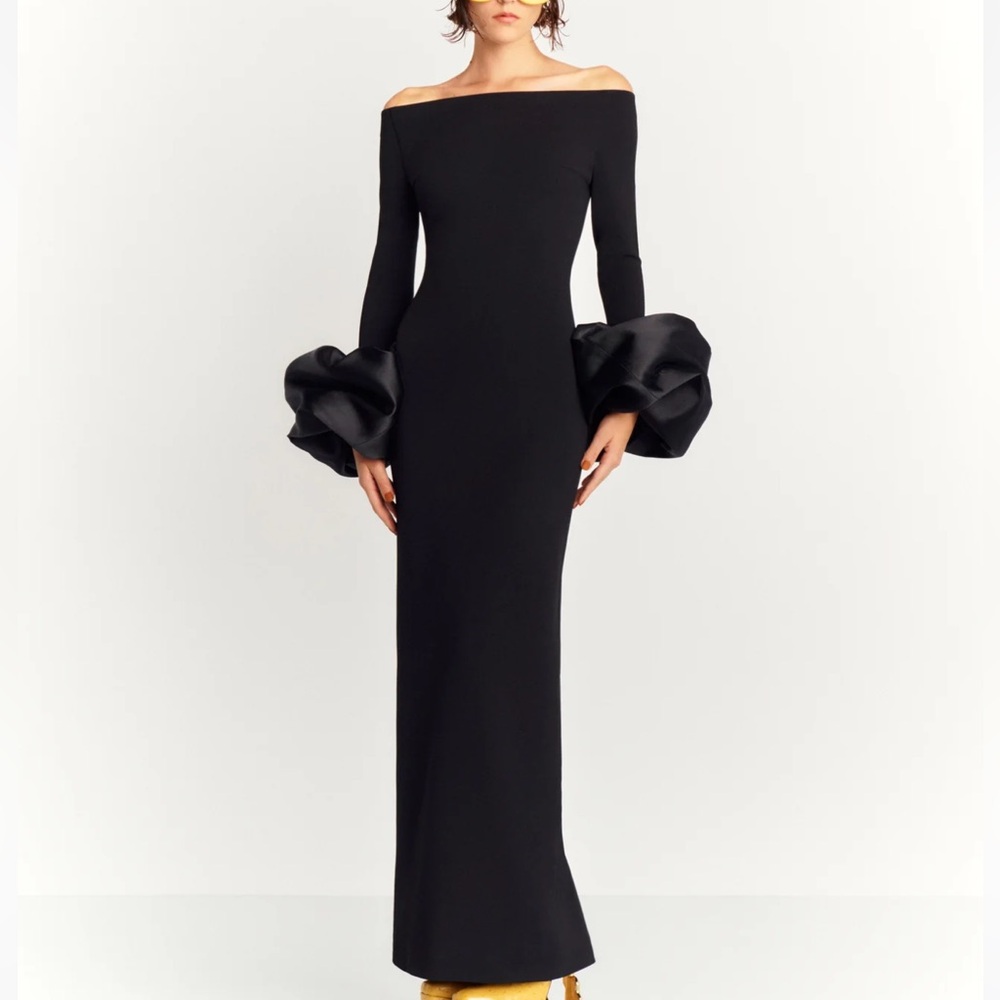 Solace London off shoulder dress